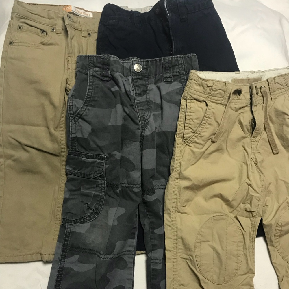 Lot of 4 Toddler Boy Pants. Size 3T.